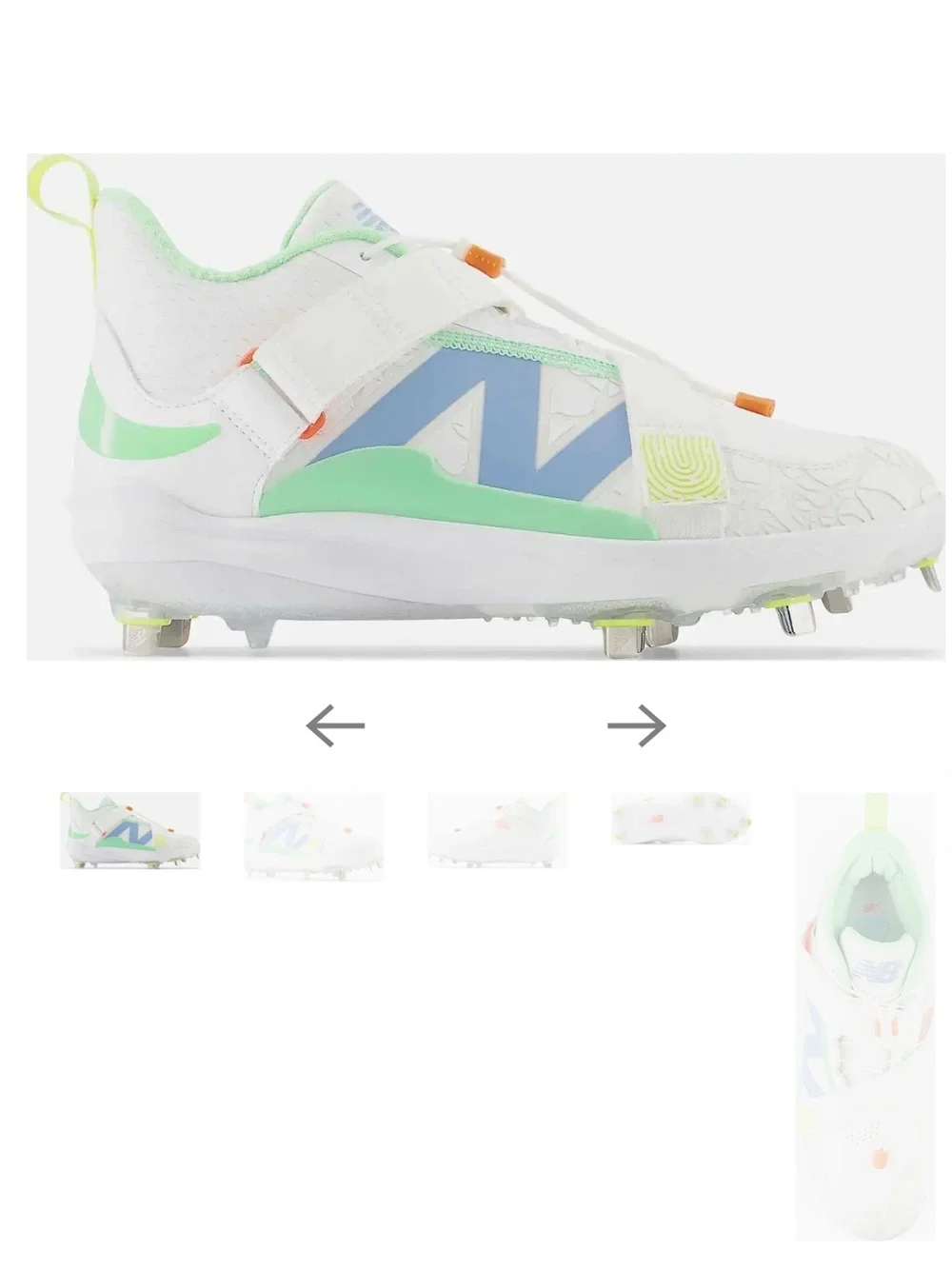 New Balance FuelCell Lindor 2 Metal Baseball Cleats Men’s 12 D New With Tags